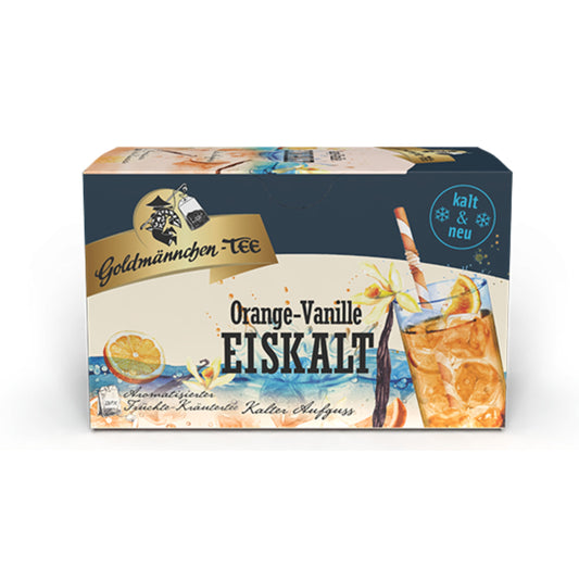 EISKALT Orange-Vanille aromatisiert 20Teebeutel (36g)