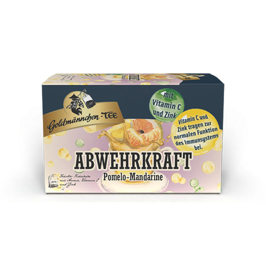 NEU Abwehrkraft "Pomelo-Mandarine" aromatisiert 20Teebeutel (50g)