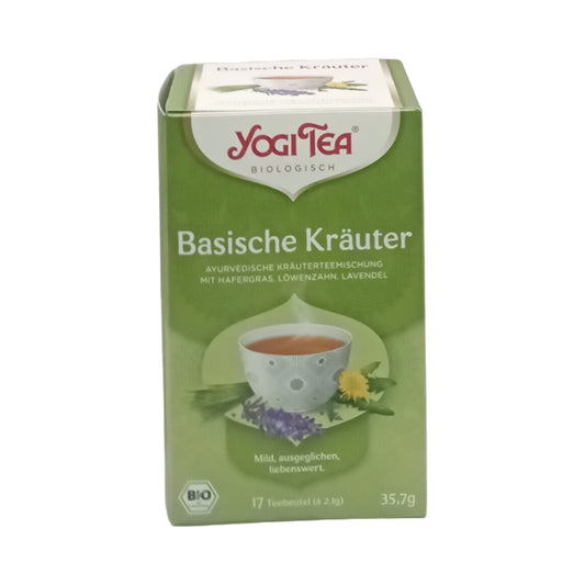 YogiTea Basische Kräuter 17 Teebeutel (35,7g)