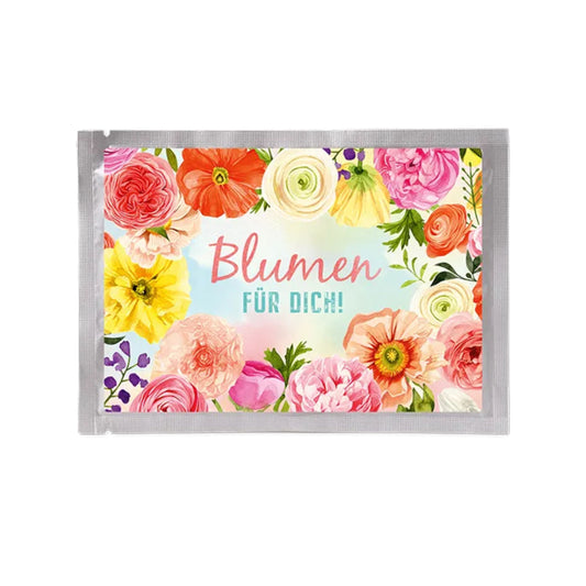 Saat Postkarte "Blumen für Dich"