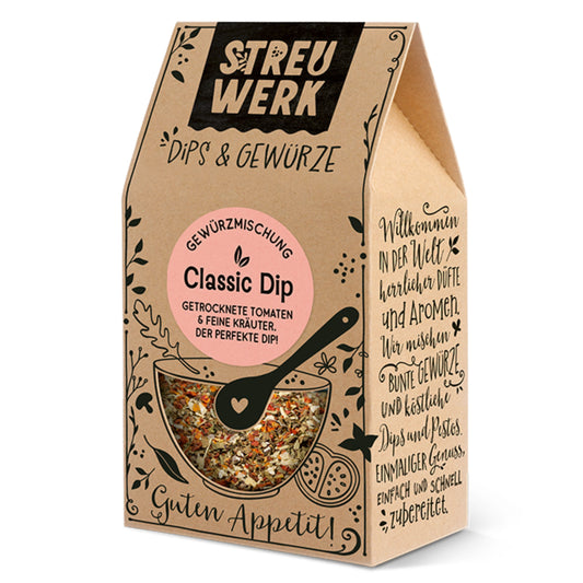 Streuwerk, Gewürz, Gewürzmischung, Ohne Geschmacksverstärker, Classic Dip, Schäfer Gewürze