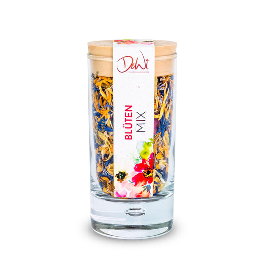 DeWi Blüten Mix kleines Glas 4g