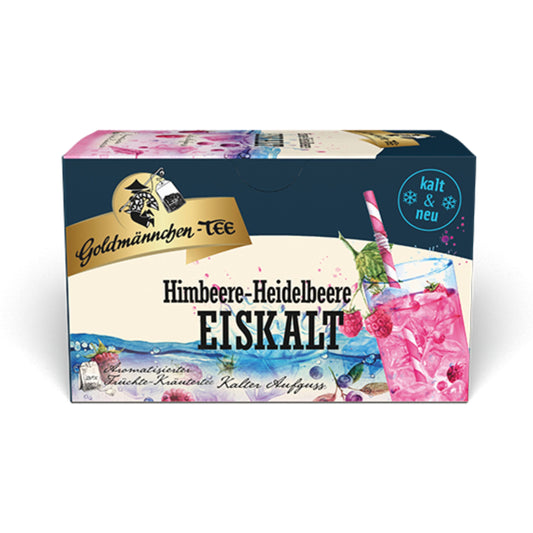EISKALT Himbeere-Heidelbeere aromatisiert 20Teebeutel (40g)