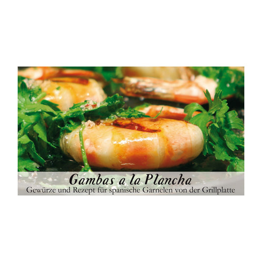 Gambas a la Plancha-Gewürzkasten