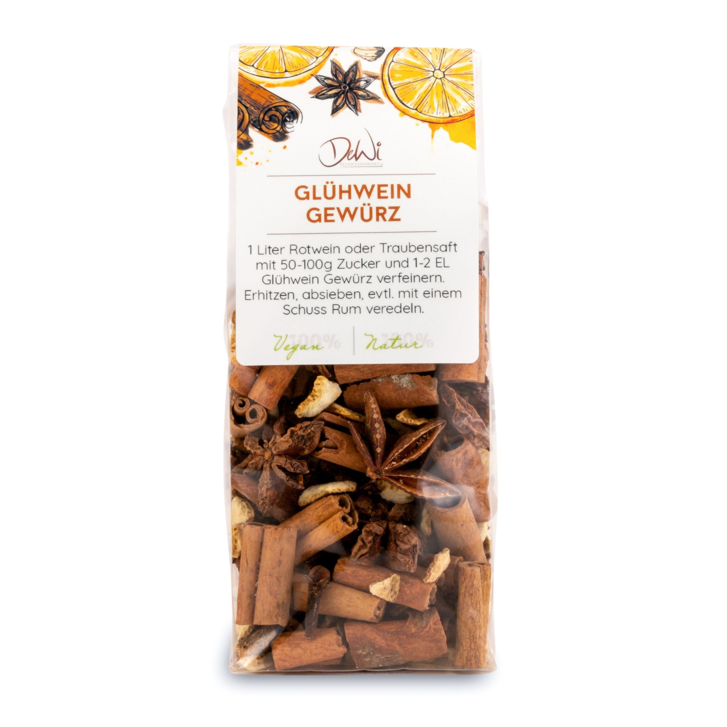 DeWi Glühwein Gewürz 70g – Schäfer Gewürze