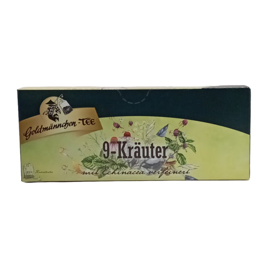 Thüringer 9-Kräuter Tee 25 Teebeutel (37,5g)