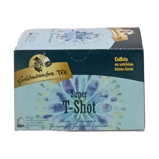 Super T-Shot Früchte-Kräuter-Grüntee aromatisiert 20Teebeutel (30g)