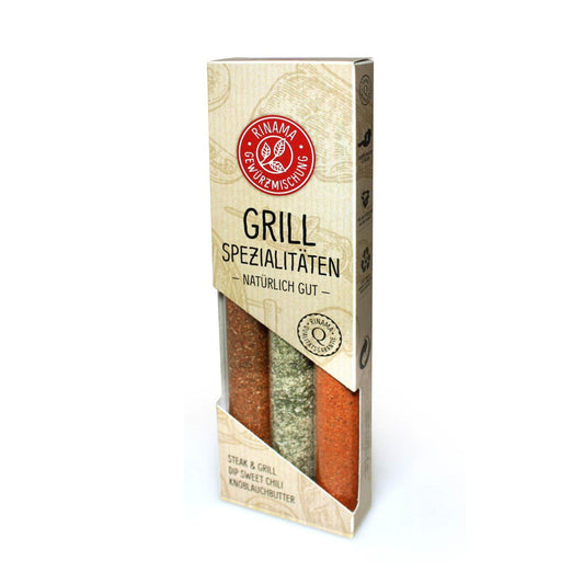 Gewürze im Reagenzglas "Grill Spezialitäten" (beige)
