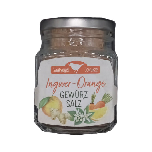Ingwer-Orangen Gewürzsalz  80g