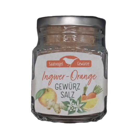 Ingwer-Orangen Gewürzsalz 80g