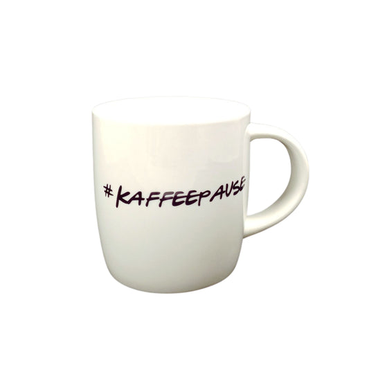 Tasse "#KAFFEEPAUSE", Porzellan