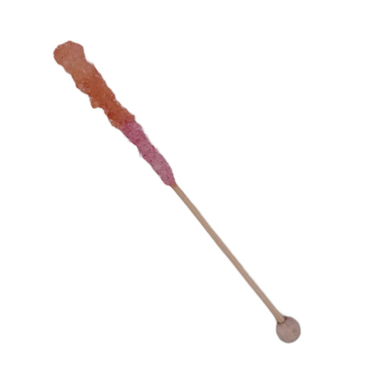 Kandis, Kandisstick, Cocktailstick, Zucker, rot, rosa, für Tee, Schäfer Gewürze