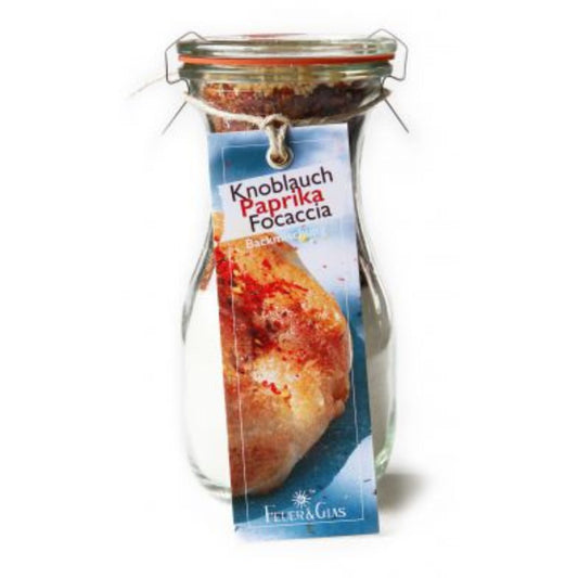 Knoblauch Paprika Focaccia Mini (250 ml)