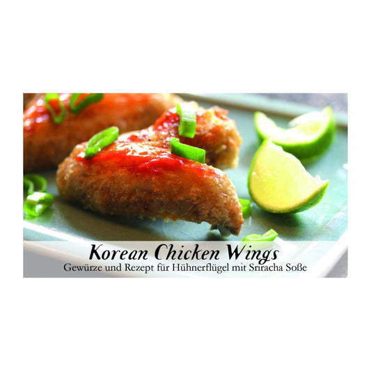 Korean Chicken Wings-Gewürzkasten