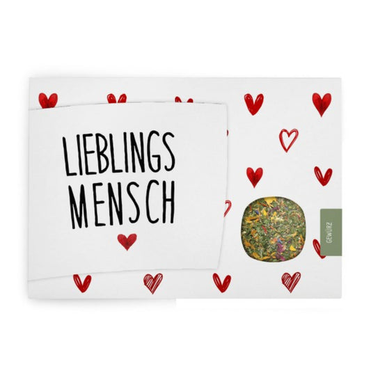 Postkarte "Lieblings Mensch" Gewürz
