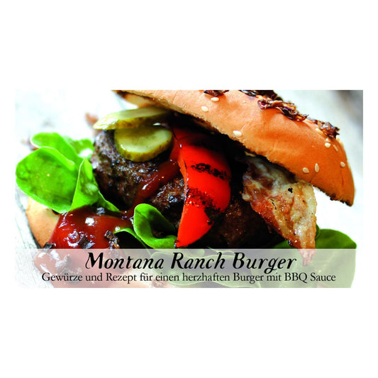 Montana Ranch Burger-Gewürzkasten