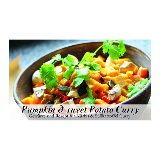 Pumpkin & Sweet Potato Curry Gewürzkasten