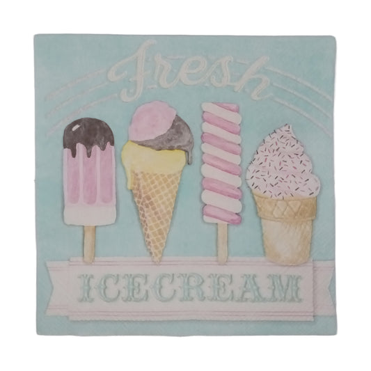Serviette FRESH ICECREAM 20Stück