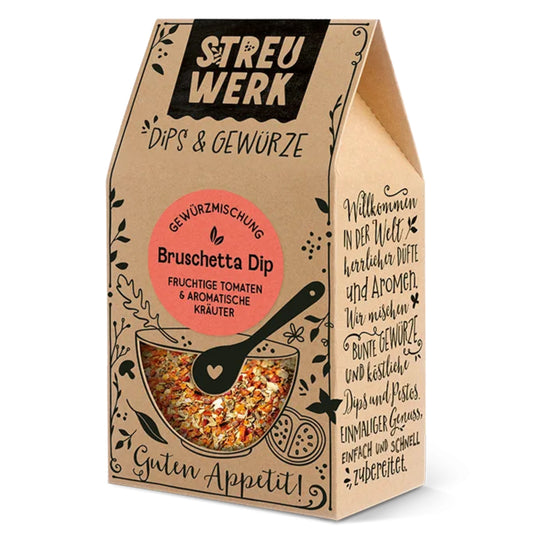 Streuwerk, Gewürz, bruschetta Dip, Schäfer Gewürze