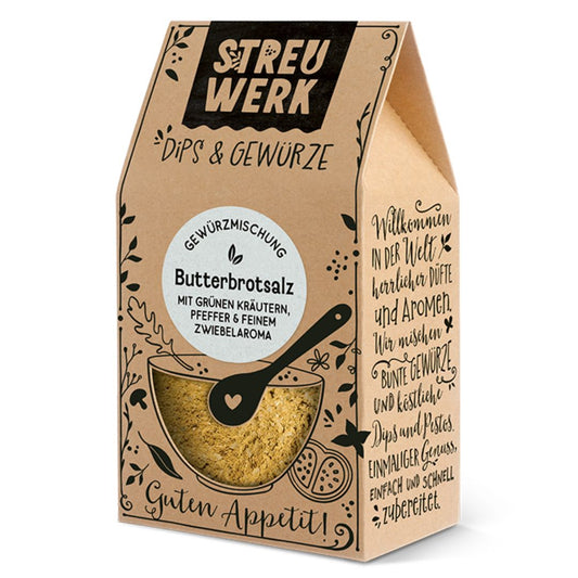 Streuwerk, Butterbrotsalz, Gewürze, Gewürzmischung, ohne Geschmacksverstärker, Schäfer Gewürze
