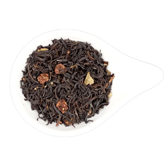 Erdbeer Sahne Schwarzer Tee aromatisiert