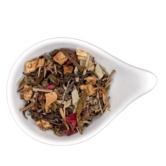 Cranberry/Kirsche/Erdbeere Grüner Tee aromatisiert