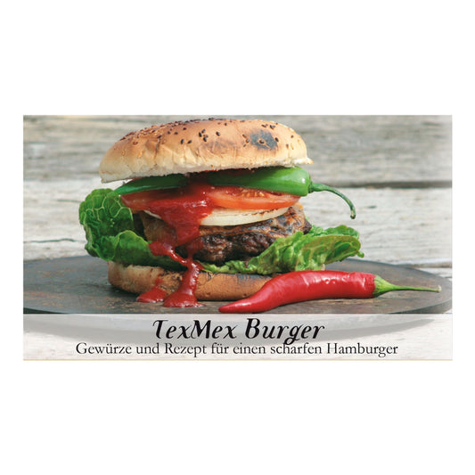 Tex Mex Burger-Gewürzkasten
