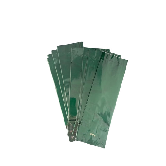 Blockbodenbeutel grün 100g 10er Pack