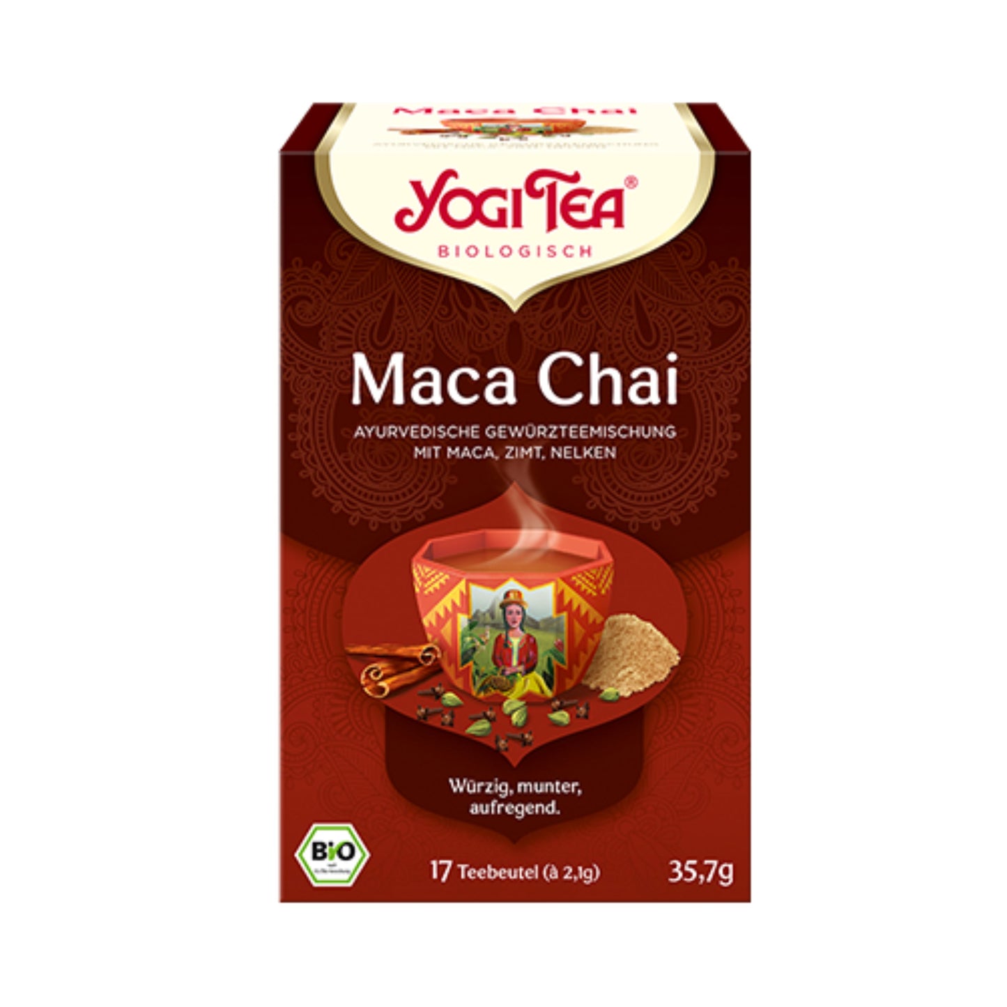 YogiTea Maca Chai 17Teebeutel (35,7g)