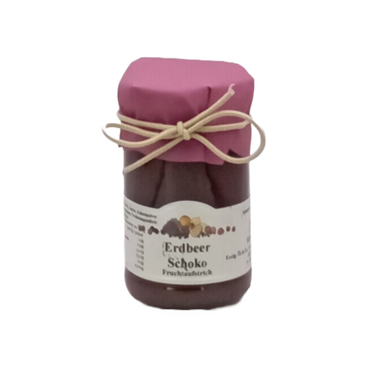 Fruchtaufstrich Erdbeer Schoko