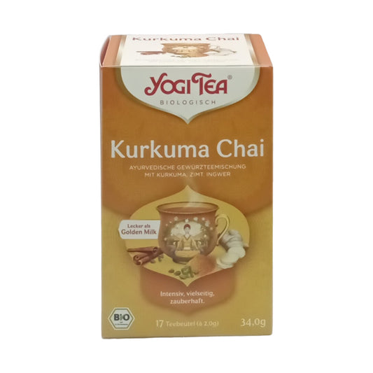 YogiTea Kurkuma Chai 17 Teebeutel (34,0 g)