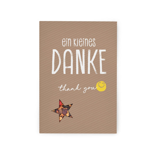 Gewürz Postkarte "ein kleines Danke" 12g