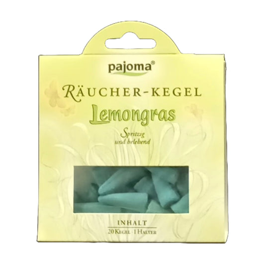Pajoma Räucherkegel Lemongras 20 Stück