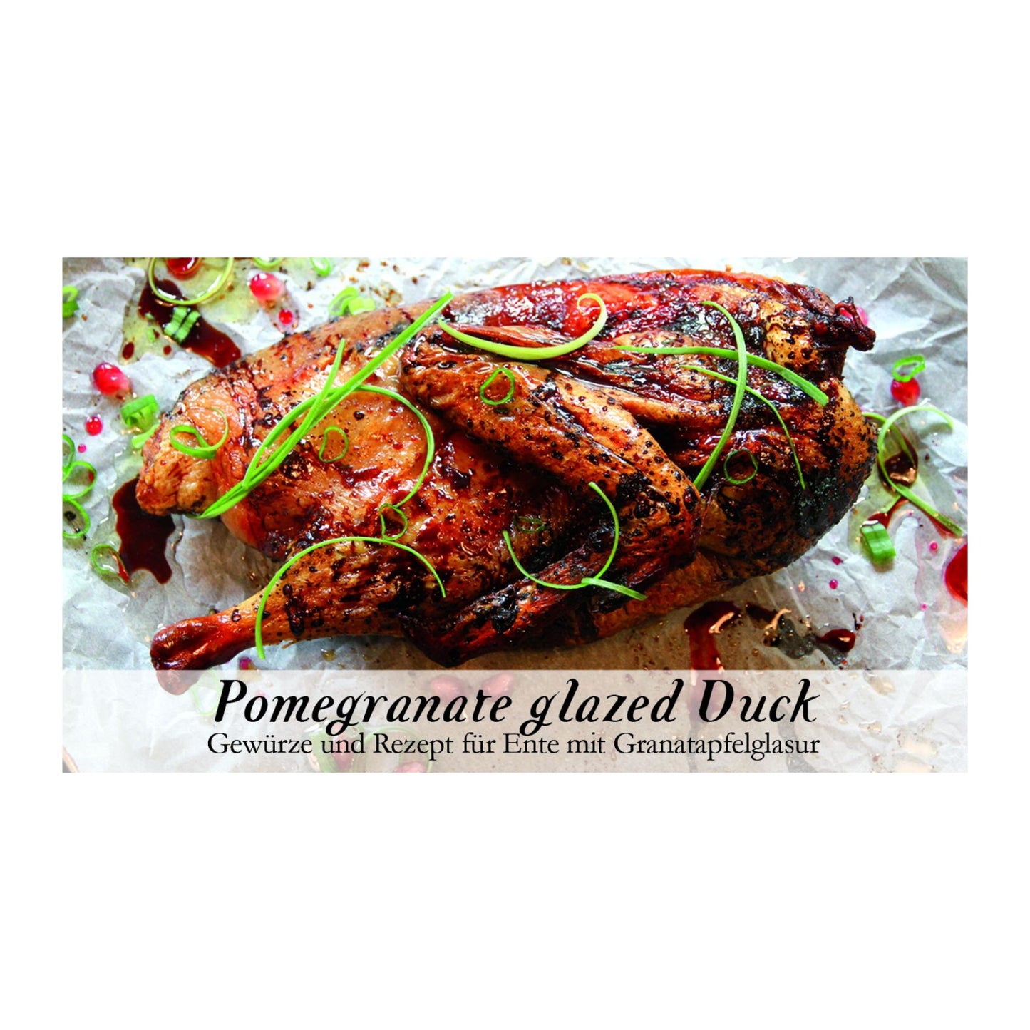 Pomegranate glazed Duck-Gewürzkasten