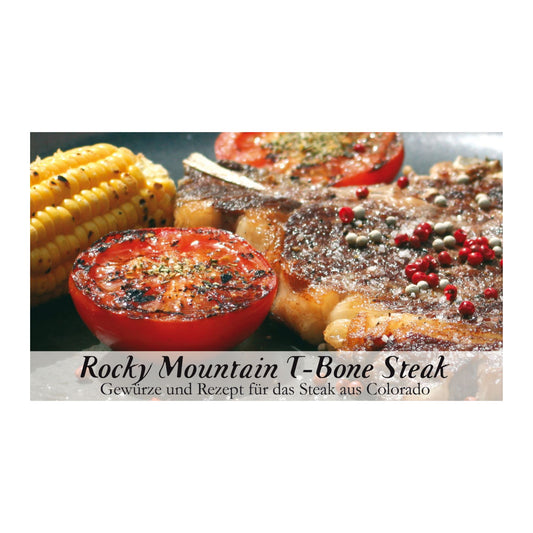 Rocky Mountain T-Bone Steak-Gewürzkasten
