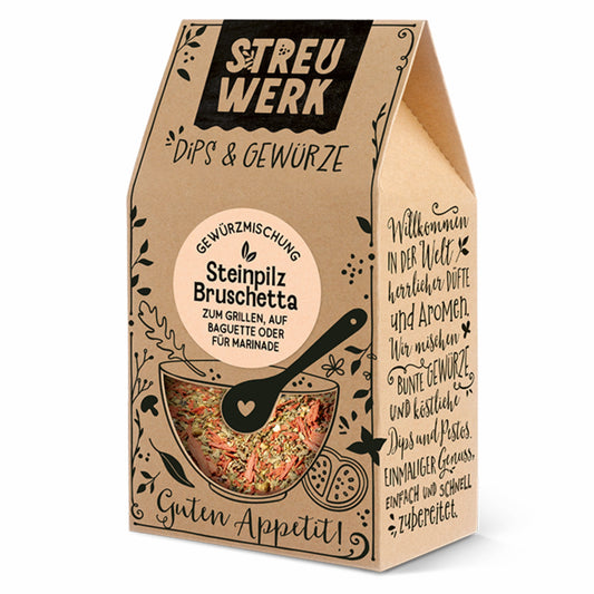 NEU Steinpilz Bruschetta